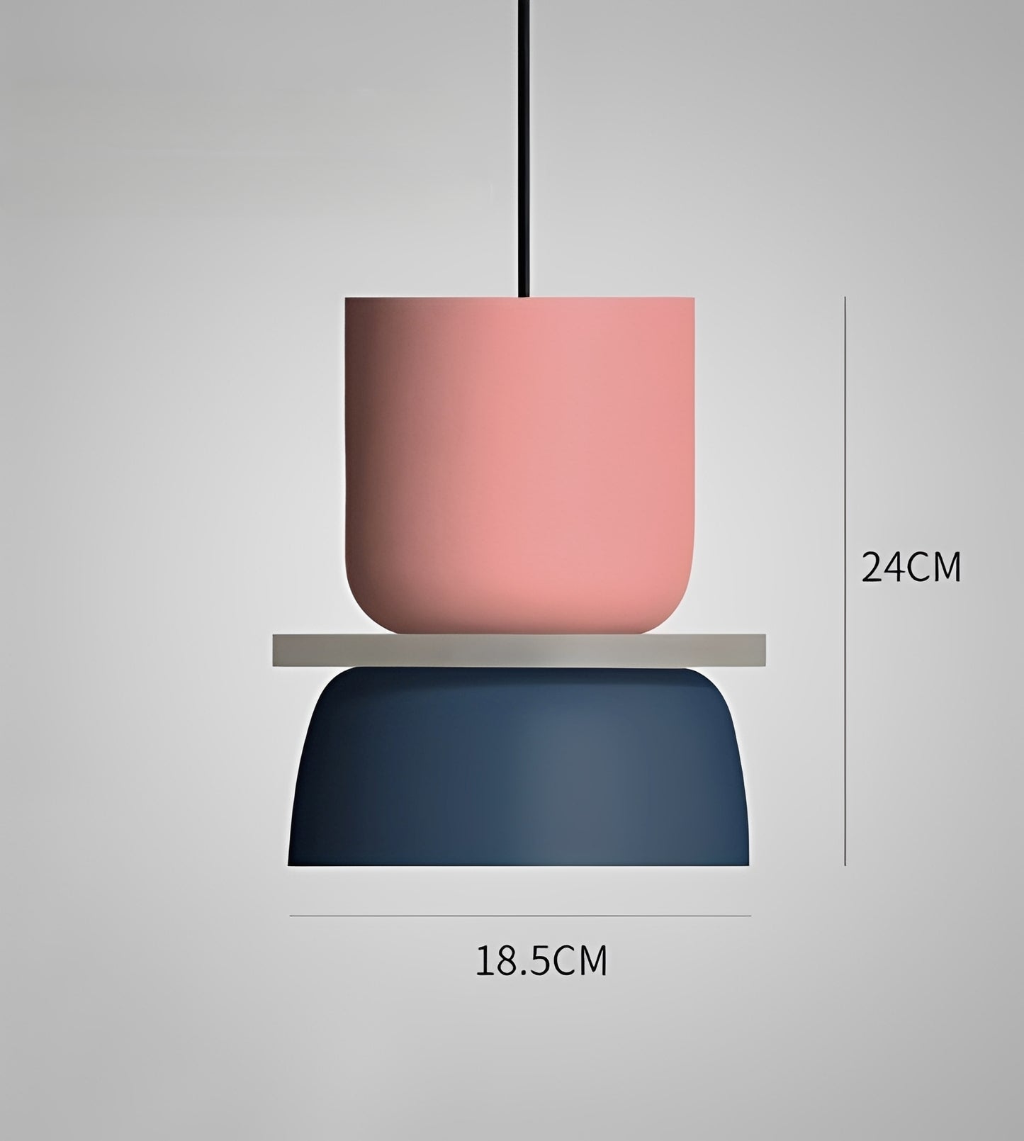 Sven – Schlichte Nordic Drachen Laterne Deckenlampe