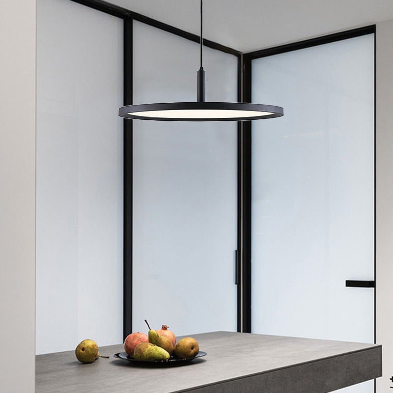 Aria – Disc LED Metall-Hängelampe