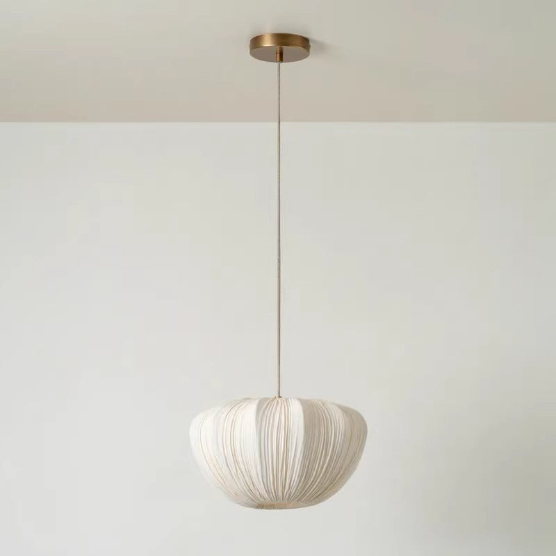 Kizia – Wabi-Sabi Stoff-Hängeleuchte