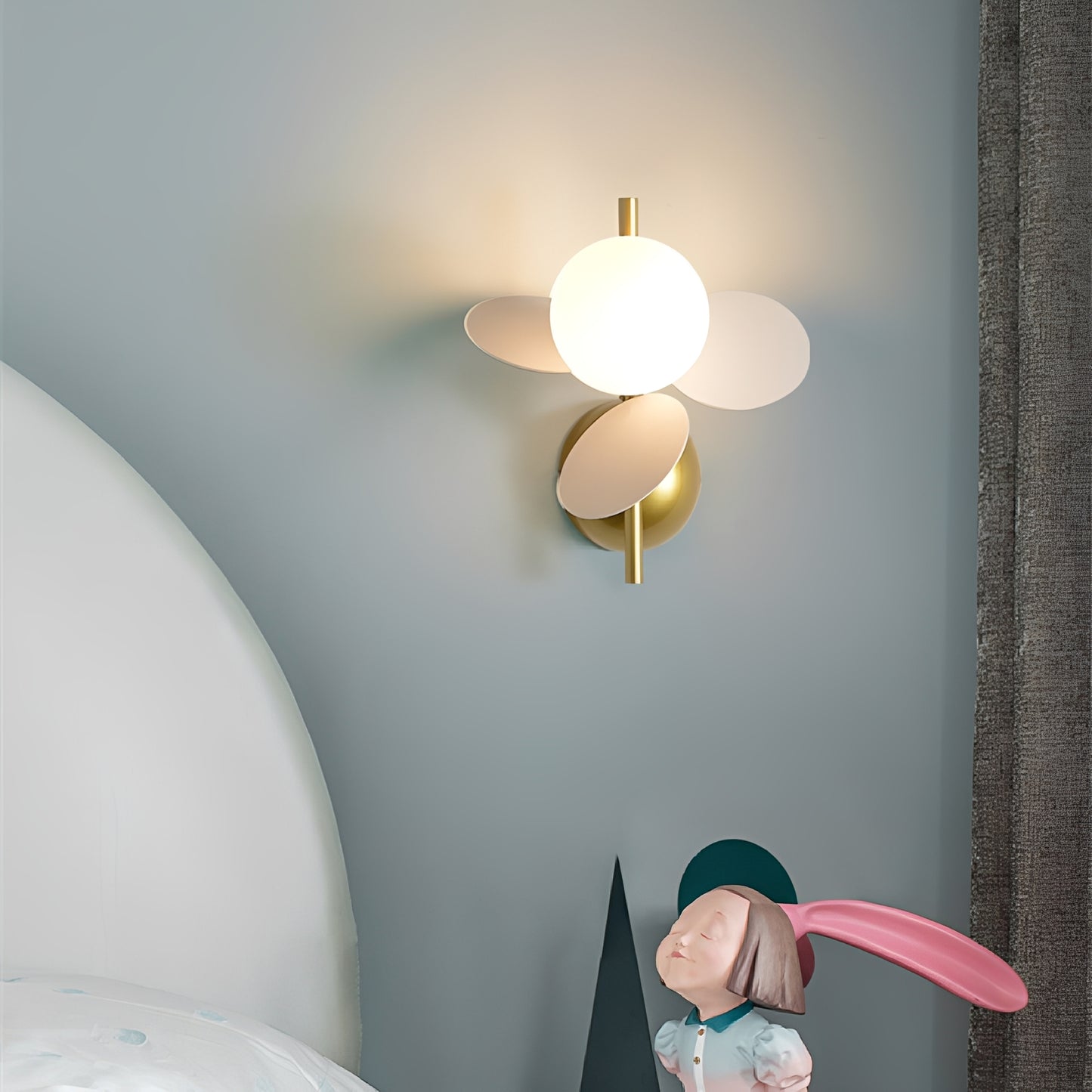 Mara – Kreative Macaron-Wandleuchte