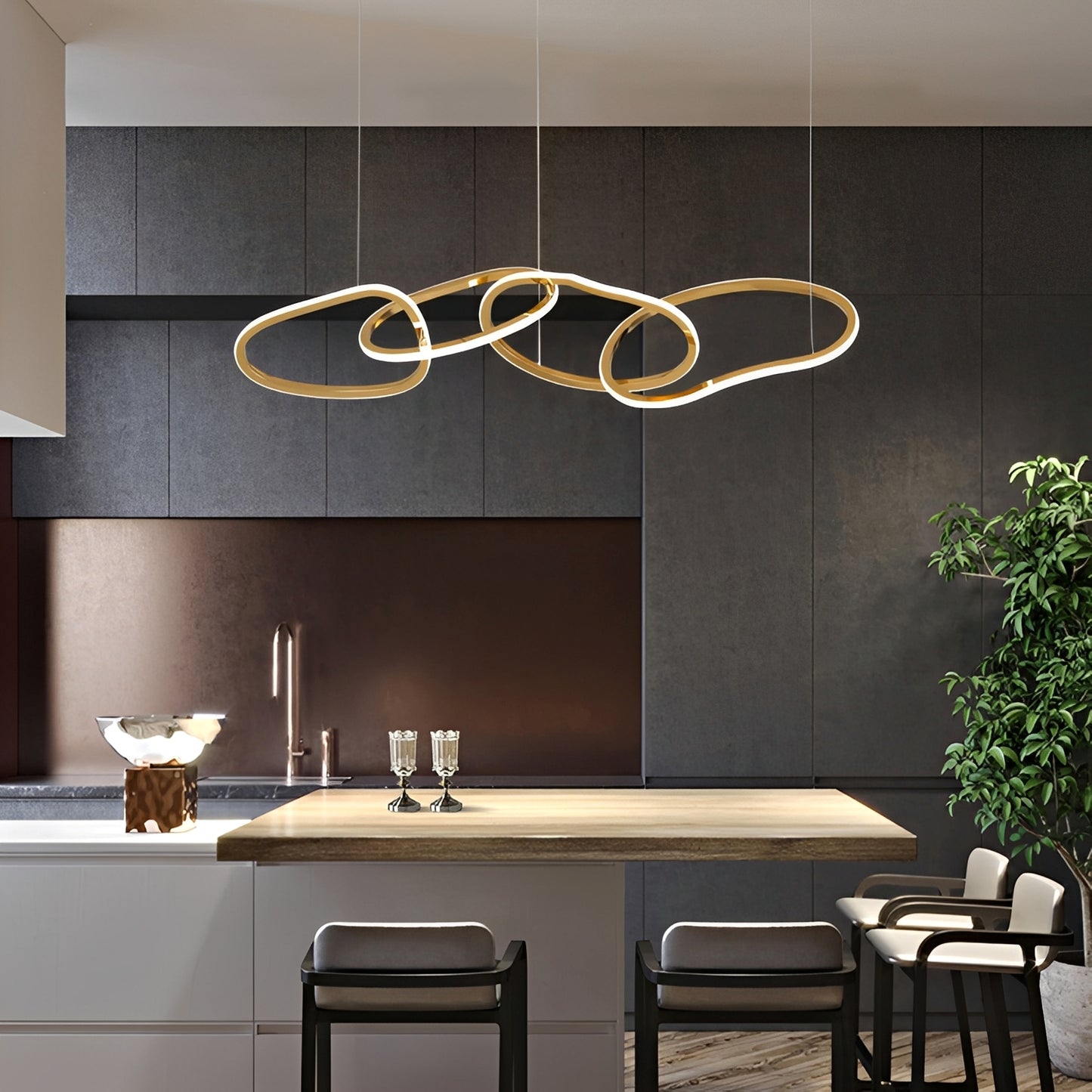Rhea – Postmoderne Pendelleuchte