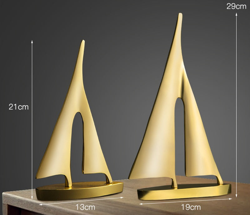 Aurelian – Segelboot-Skulptur