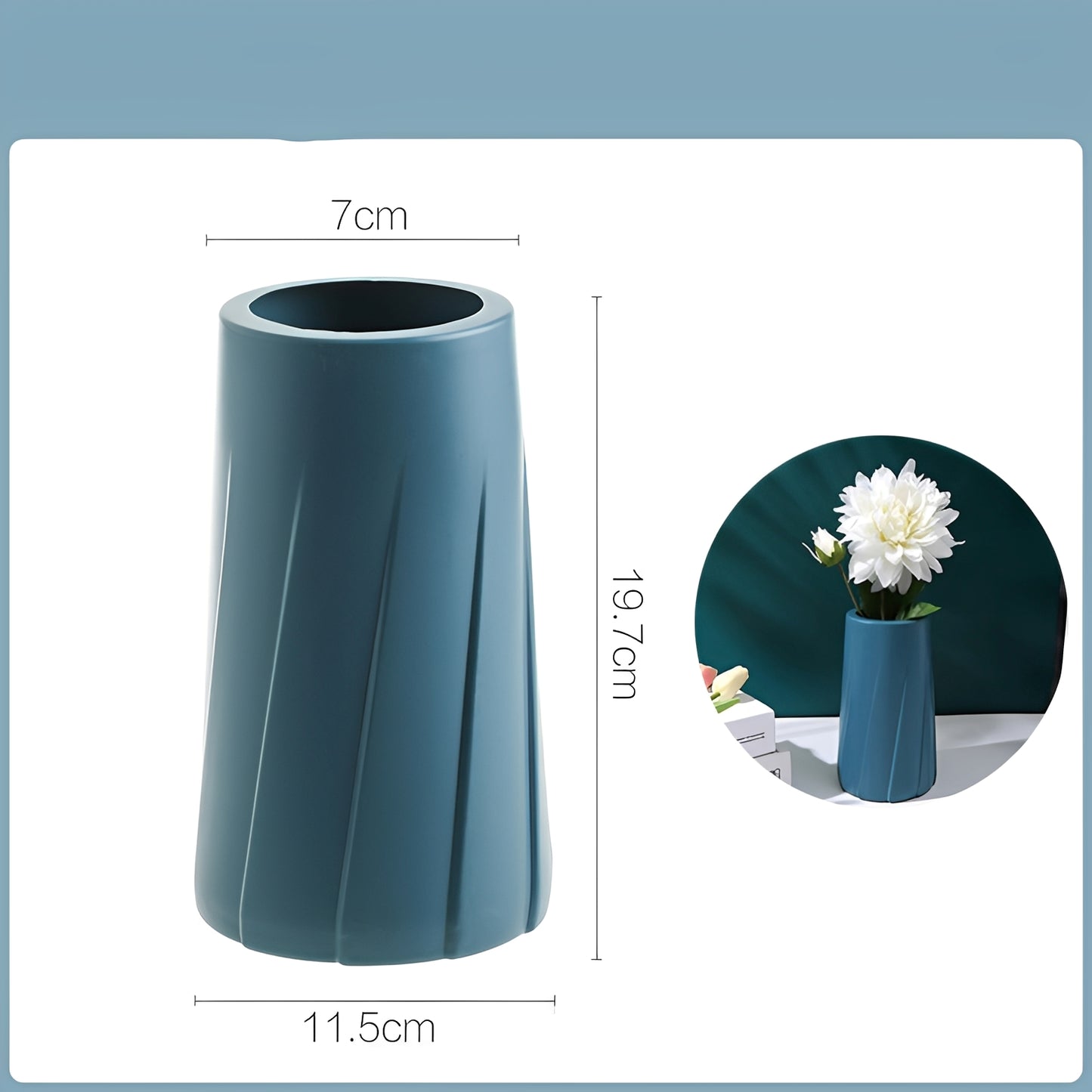 Celeste – Petal Vase im modernen Minimalismus