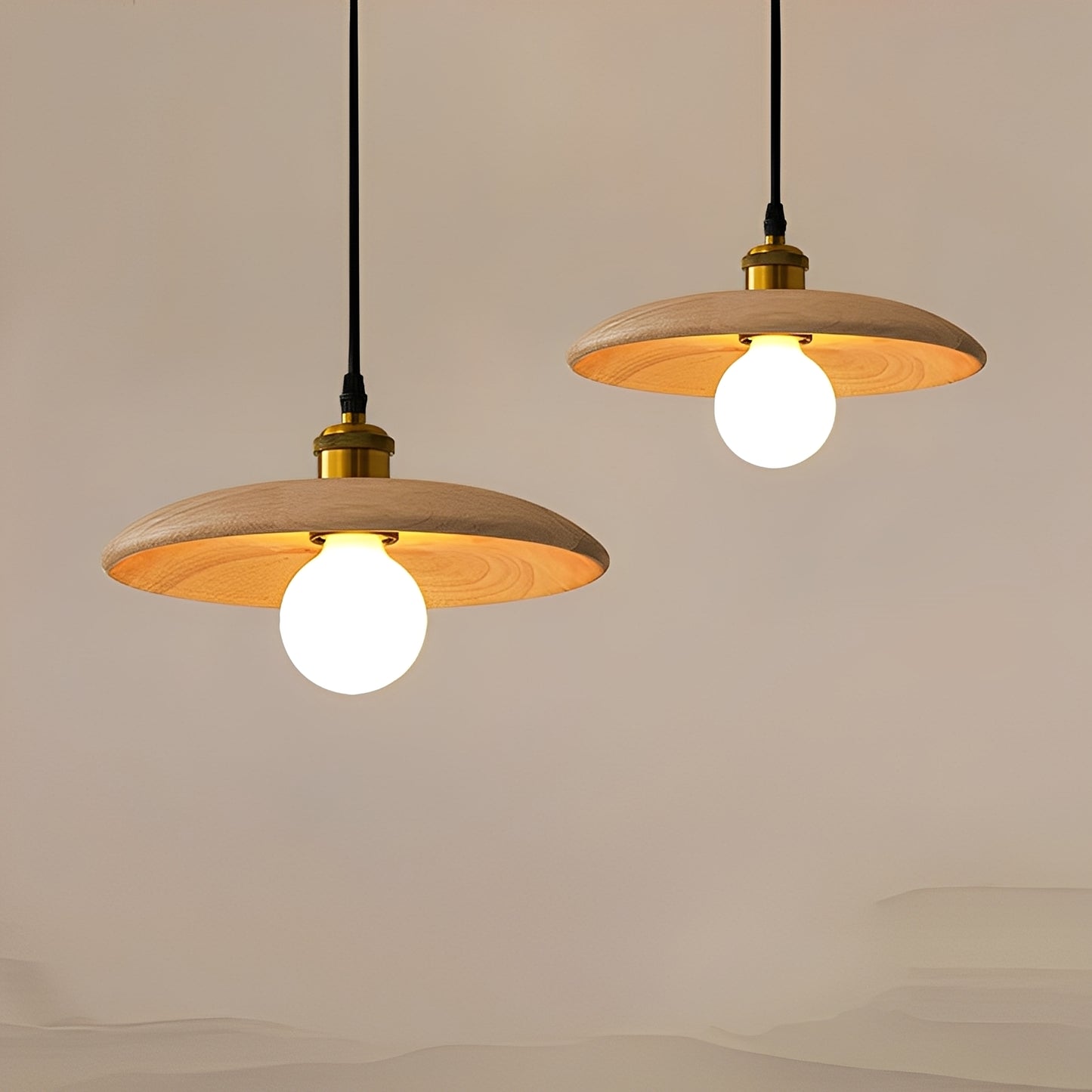 Asahi – Massivholz-Tischlampe