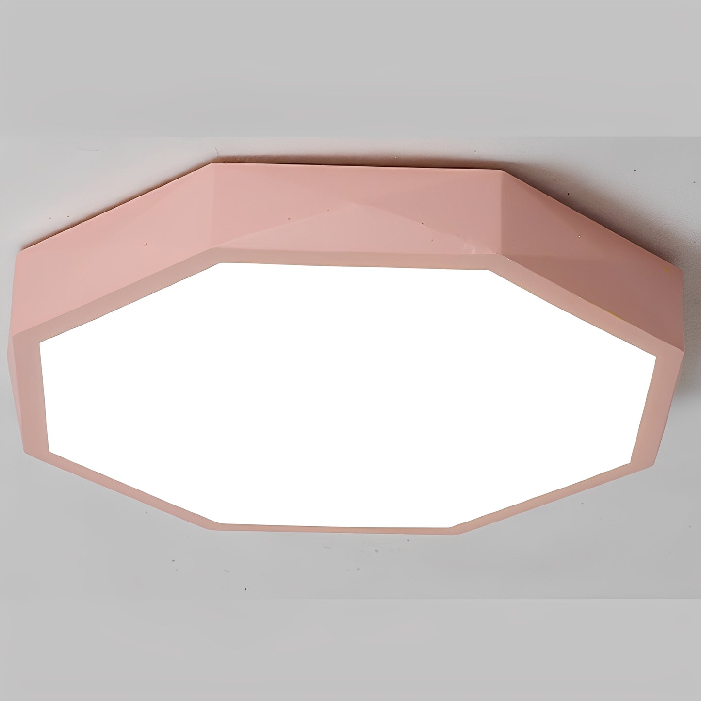 Marcial – Macaron LED Deckenlampe im Muschel-Polygon-Design