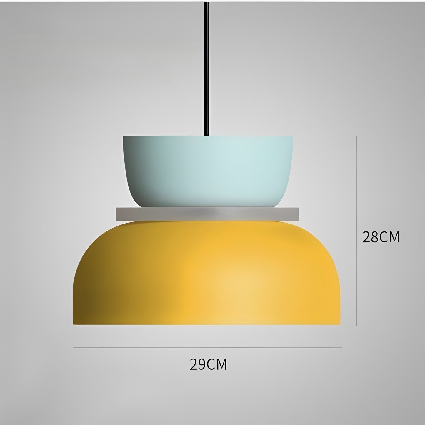 Sven – Schlichte Nordic Drachen Laterne Deckenlampe