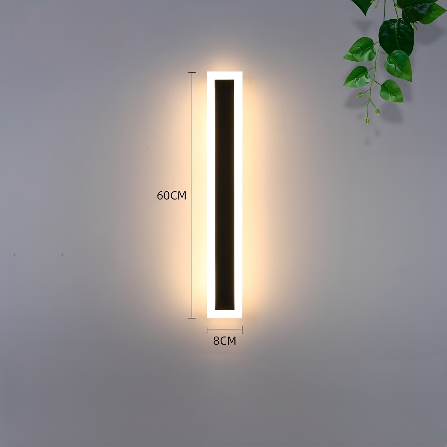 Stria – Minimalistische LED-Außenwandleuchte