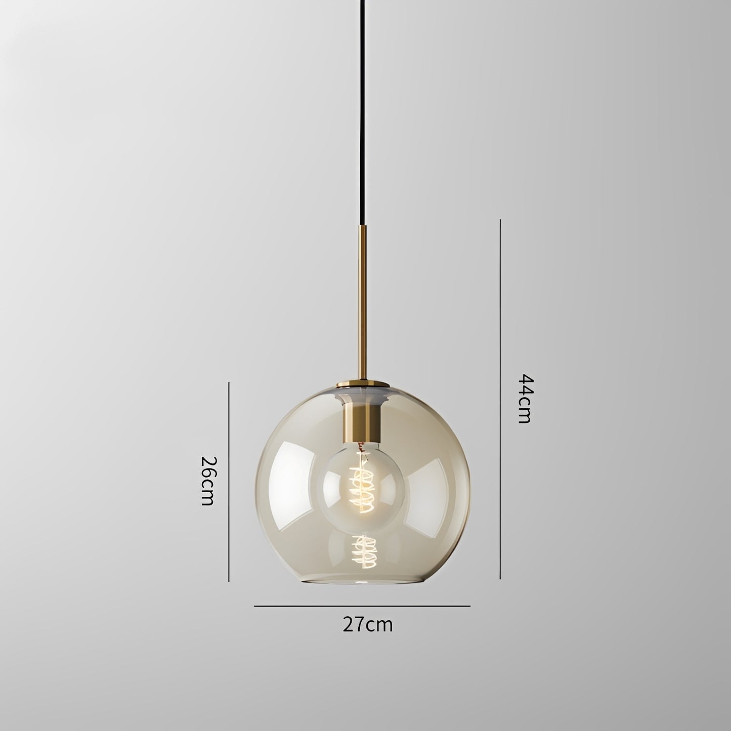 Felix – Lichtluxus Glas Pendelleuchte