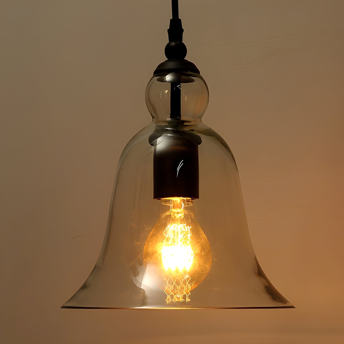 Sorana – Retro Glas-Pendelleuchte