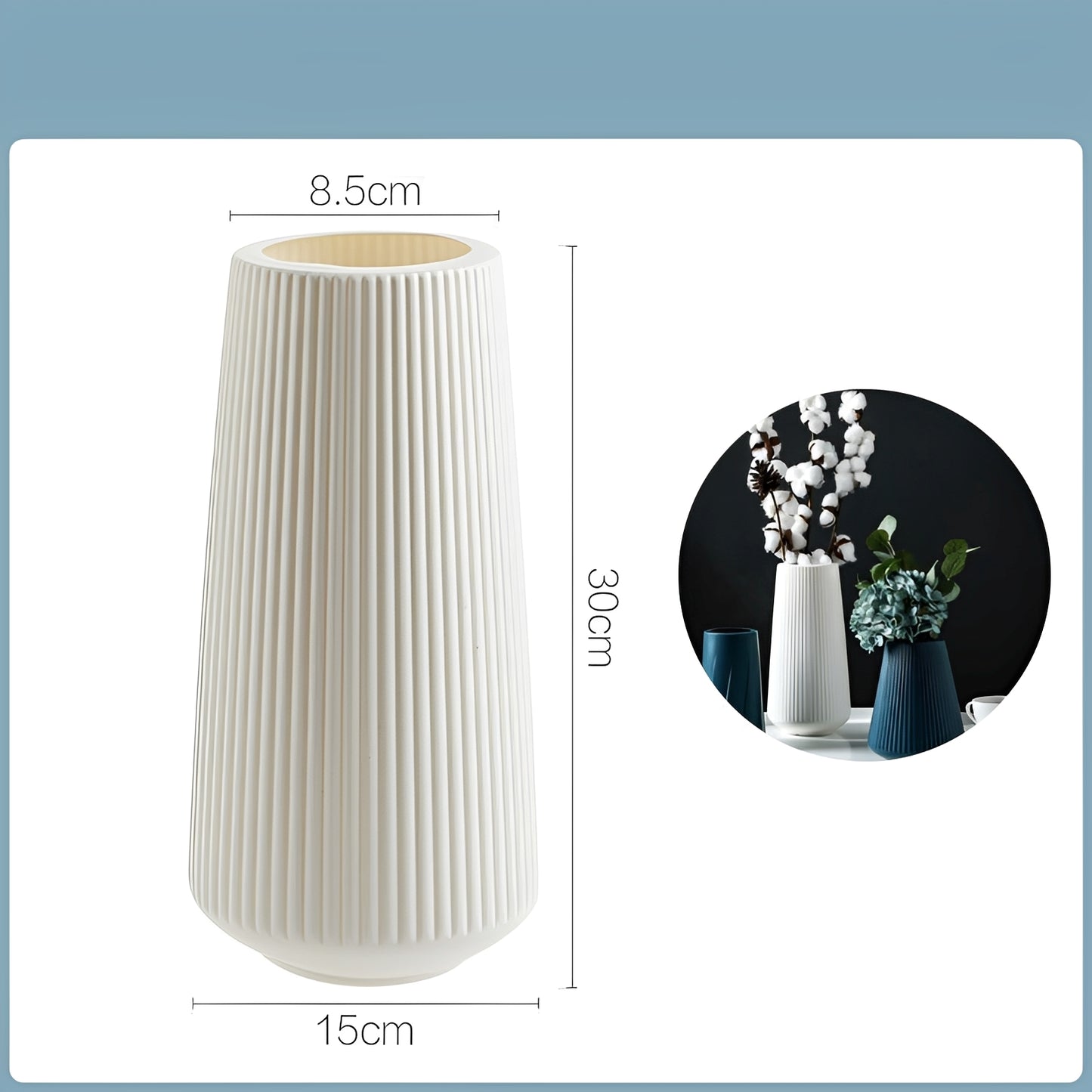 Celeste – Petal Vase im modernen Minimalismus