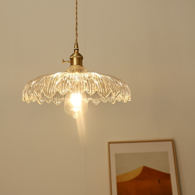 Zion – Vintage Kupfer Glas Kronleuchter
