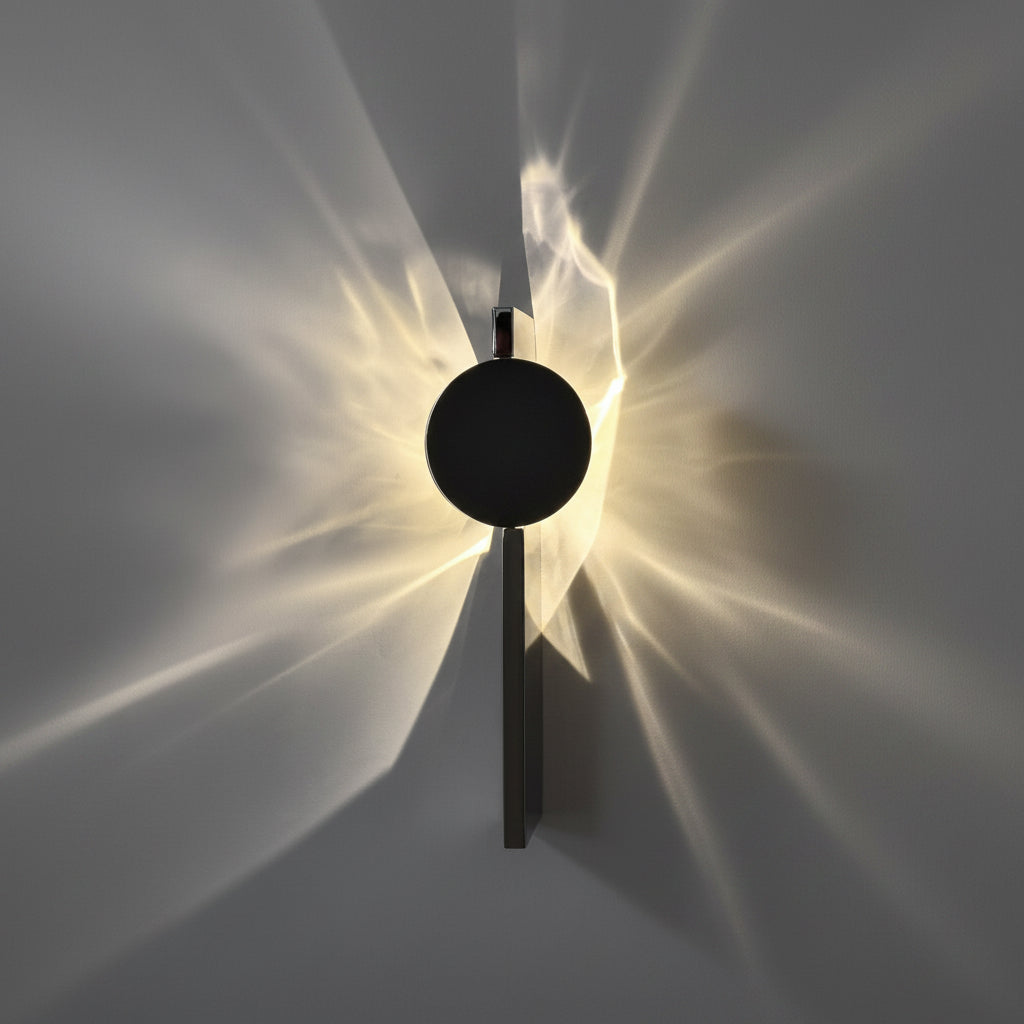 Miyoko – Moderne Gewellte Edelstahl-Wandlampe