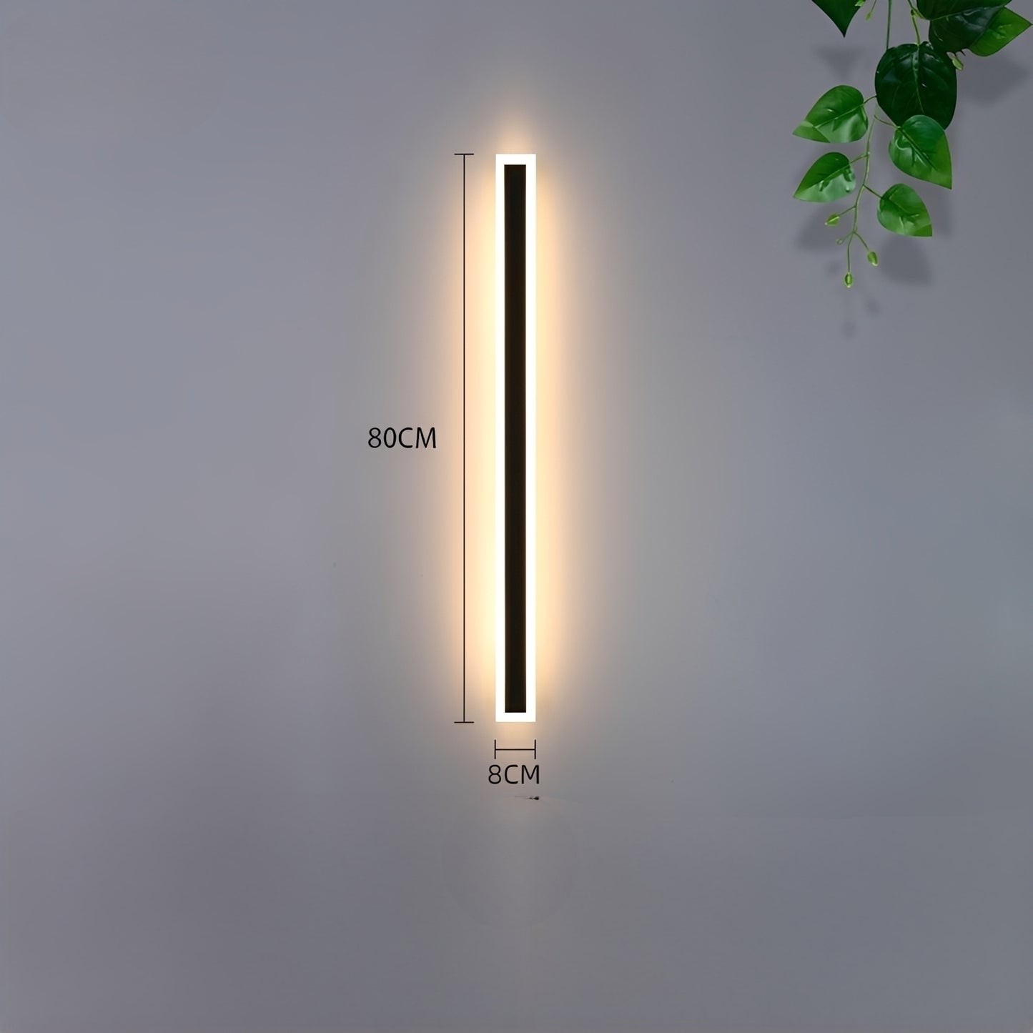 Stria – Minimalistische LED-Außenwandleuchte