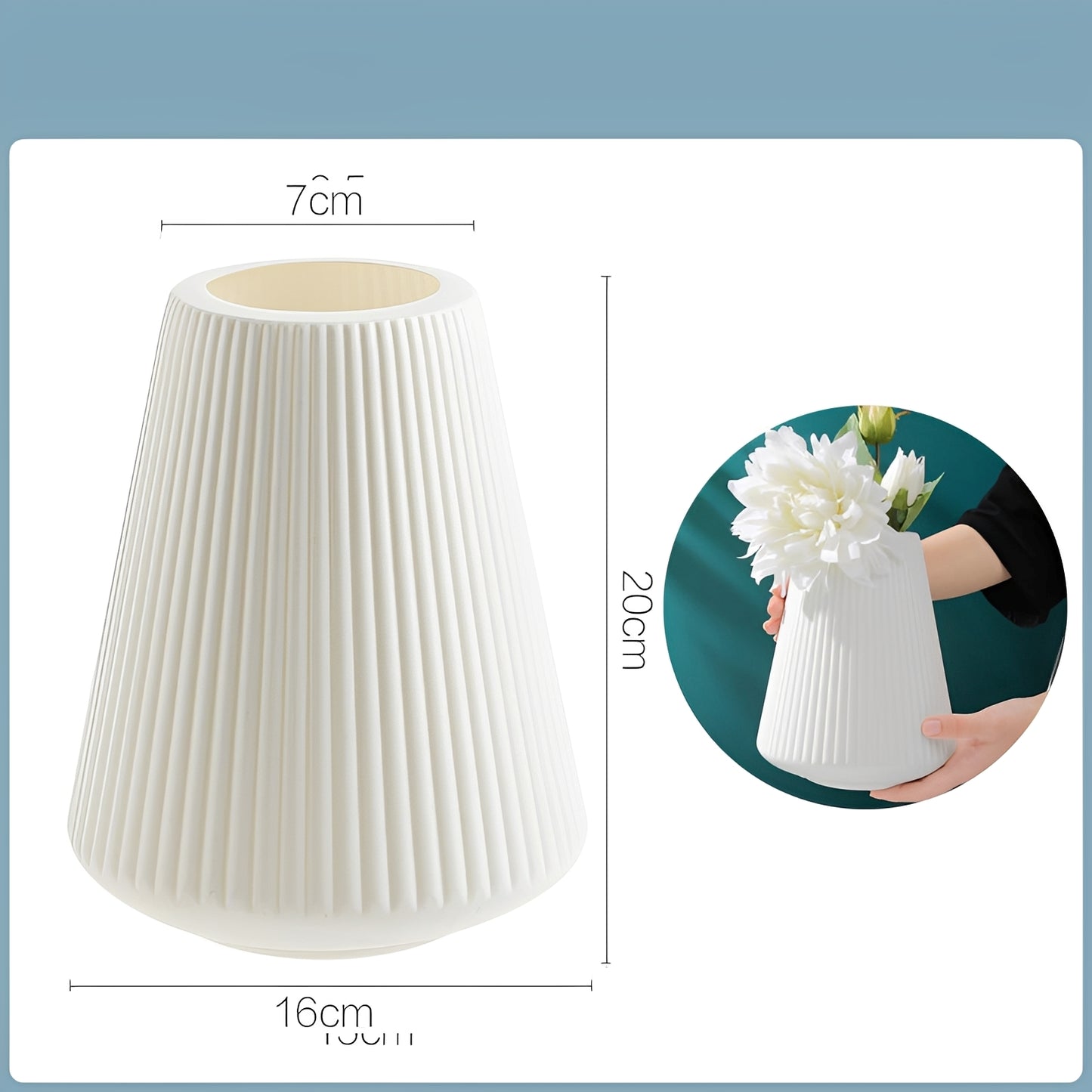 Celeste – Petal Vase im modernen Minimalismus