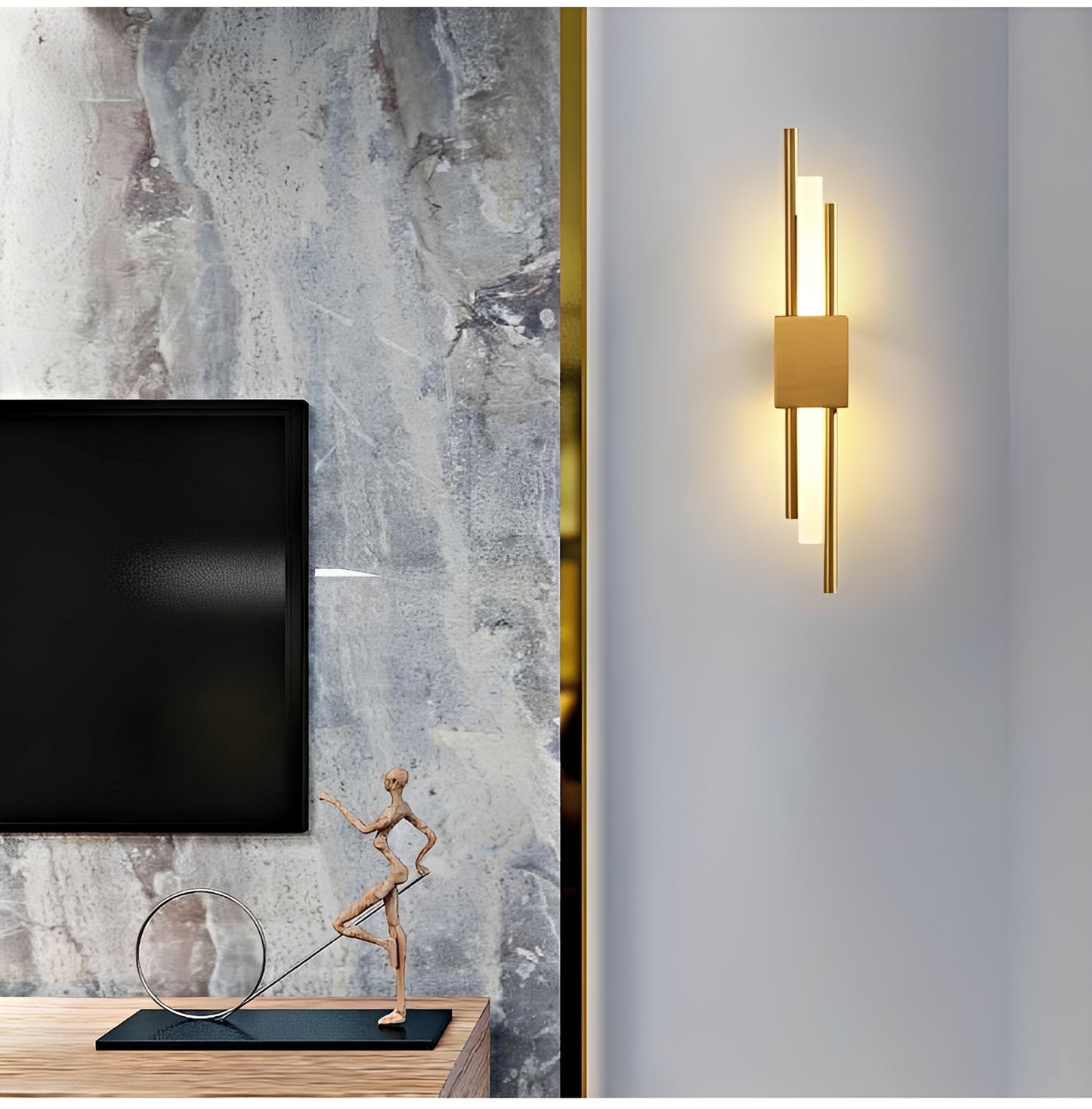 Auron – Moderne Wandlampe aus Kupfer