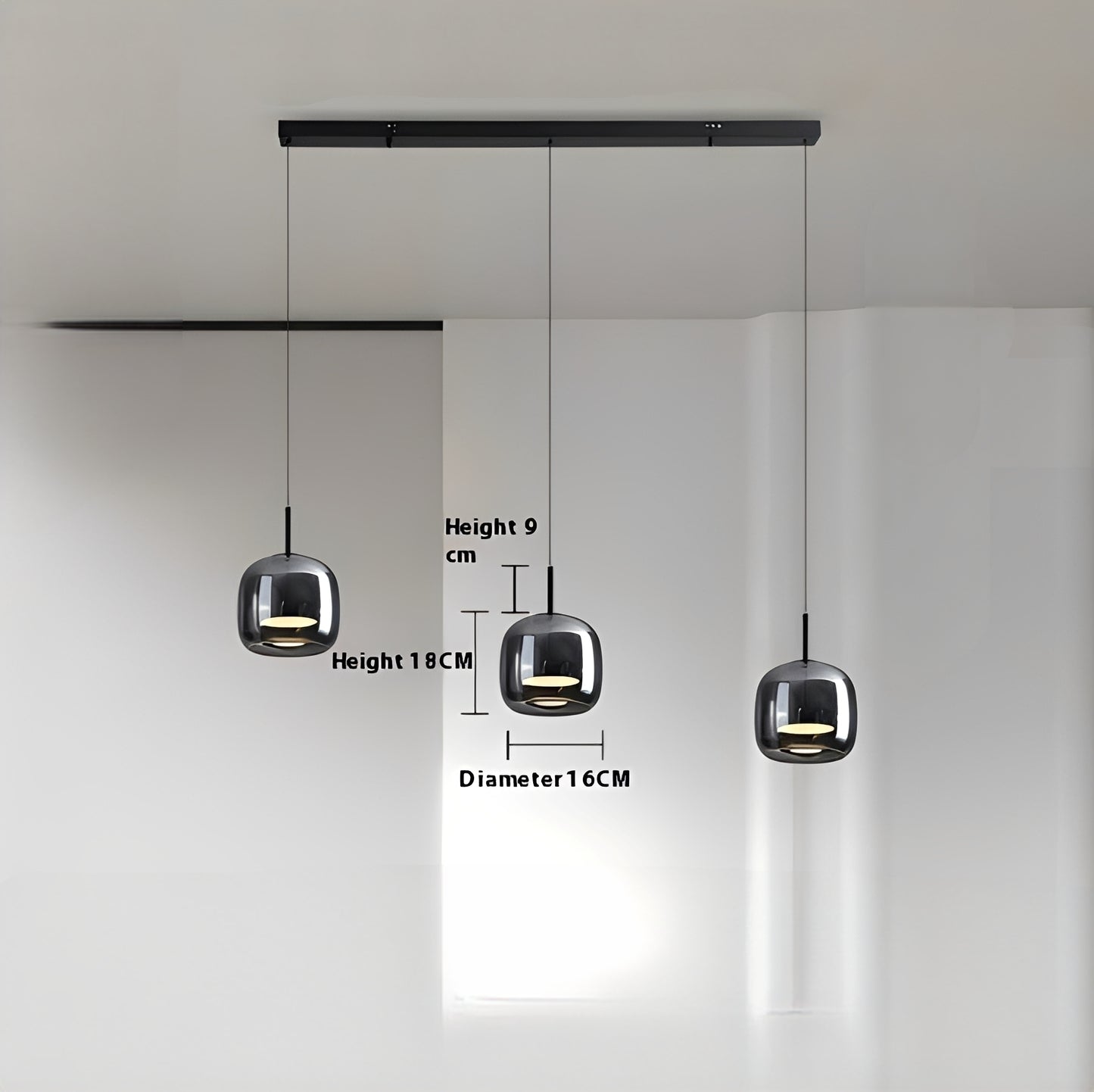 Marco – Italienische Glas-Deckenleuchte