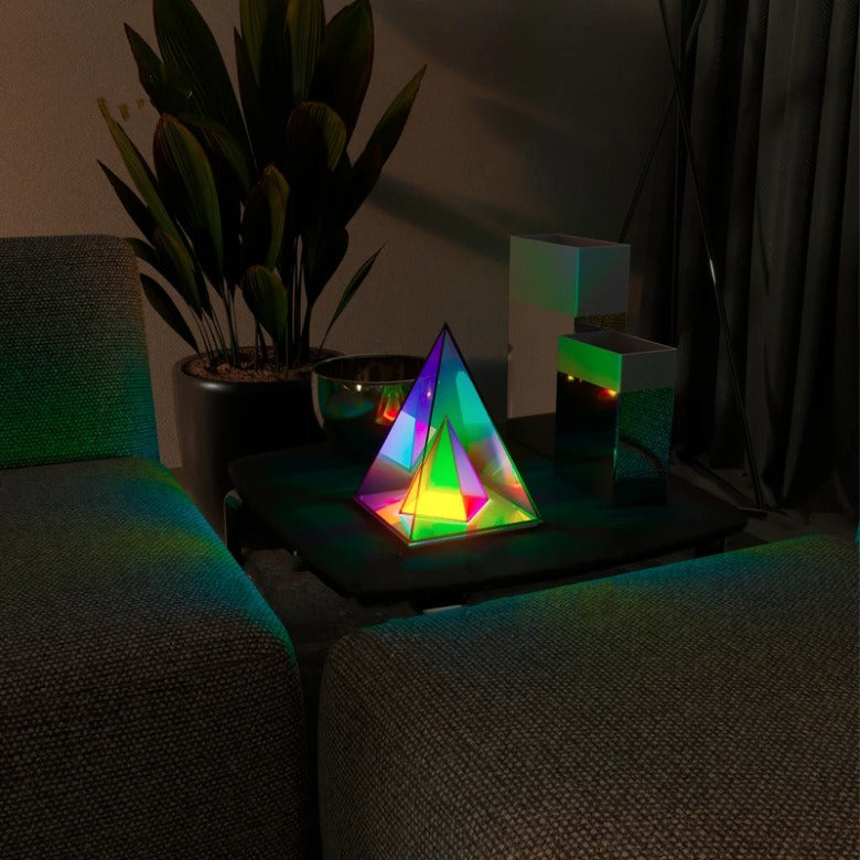 Arielle – 3D Regenbogen Acryl LED-Tischlampe