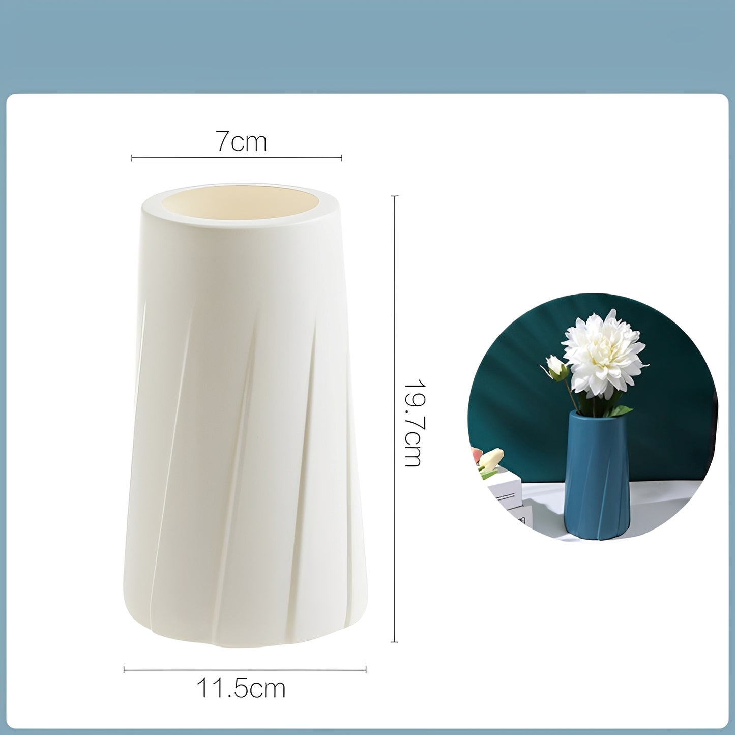 Celeste – Petal Vase im modernen Minimalismus