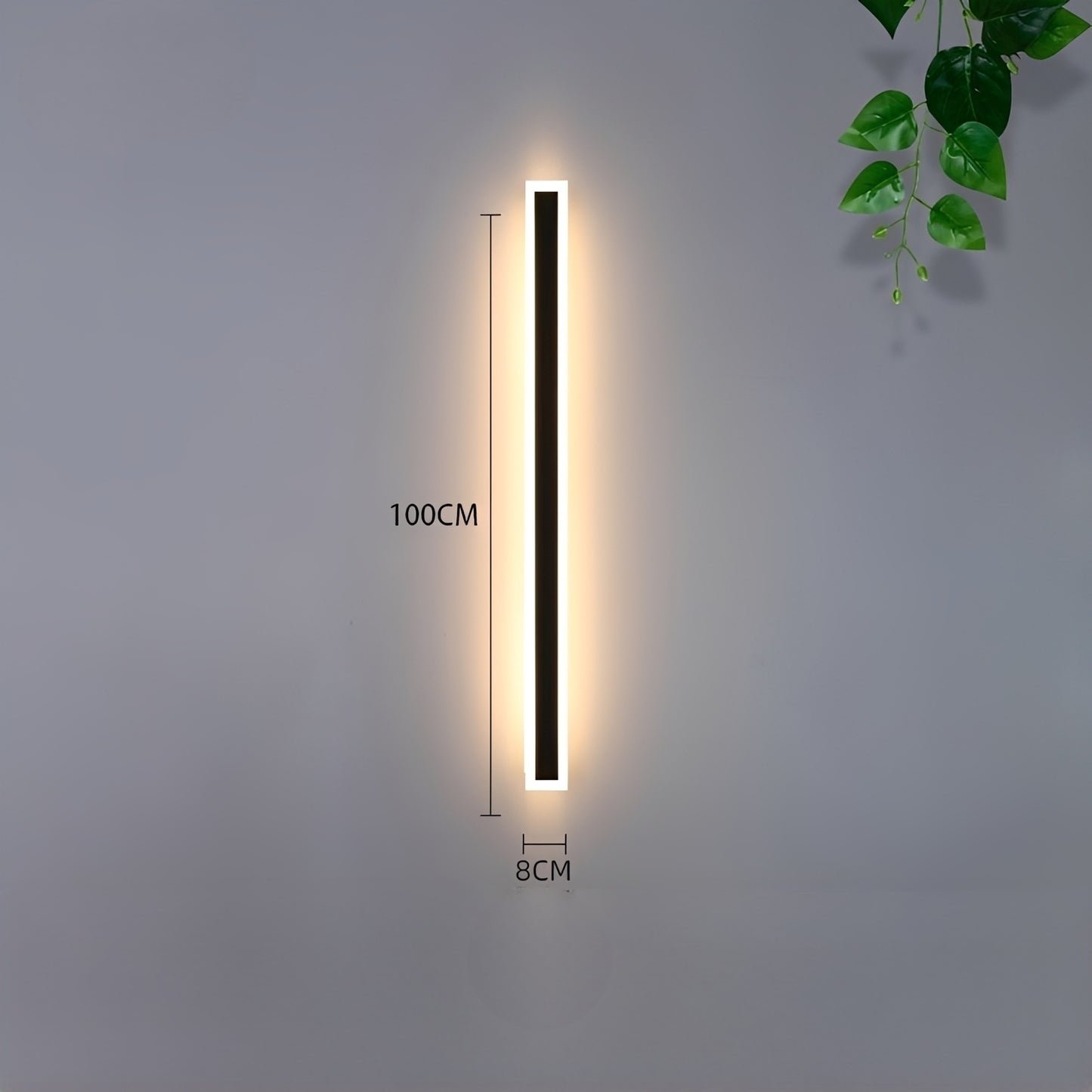 Stria – Minimalistische LED-Außenwandleuchte