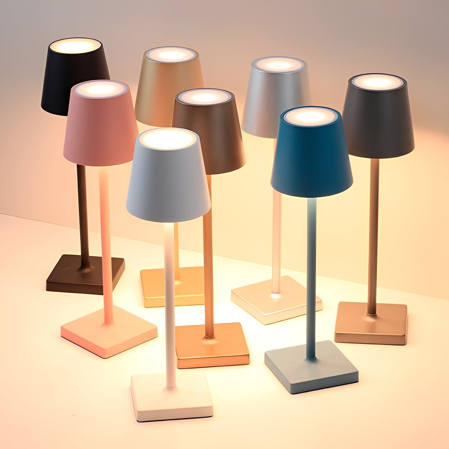 Isla – Aufladbare Aluminium LED Tischlampe