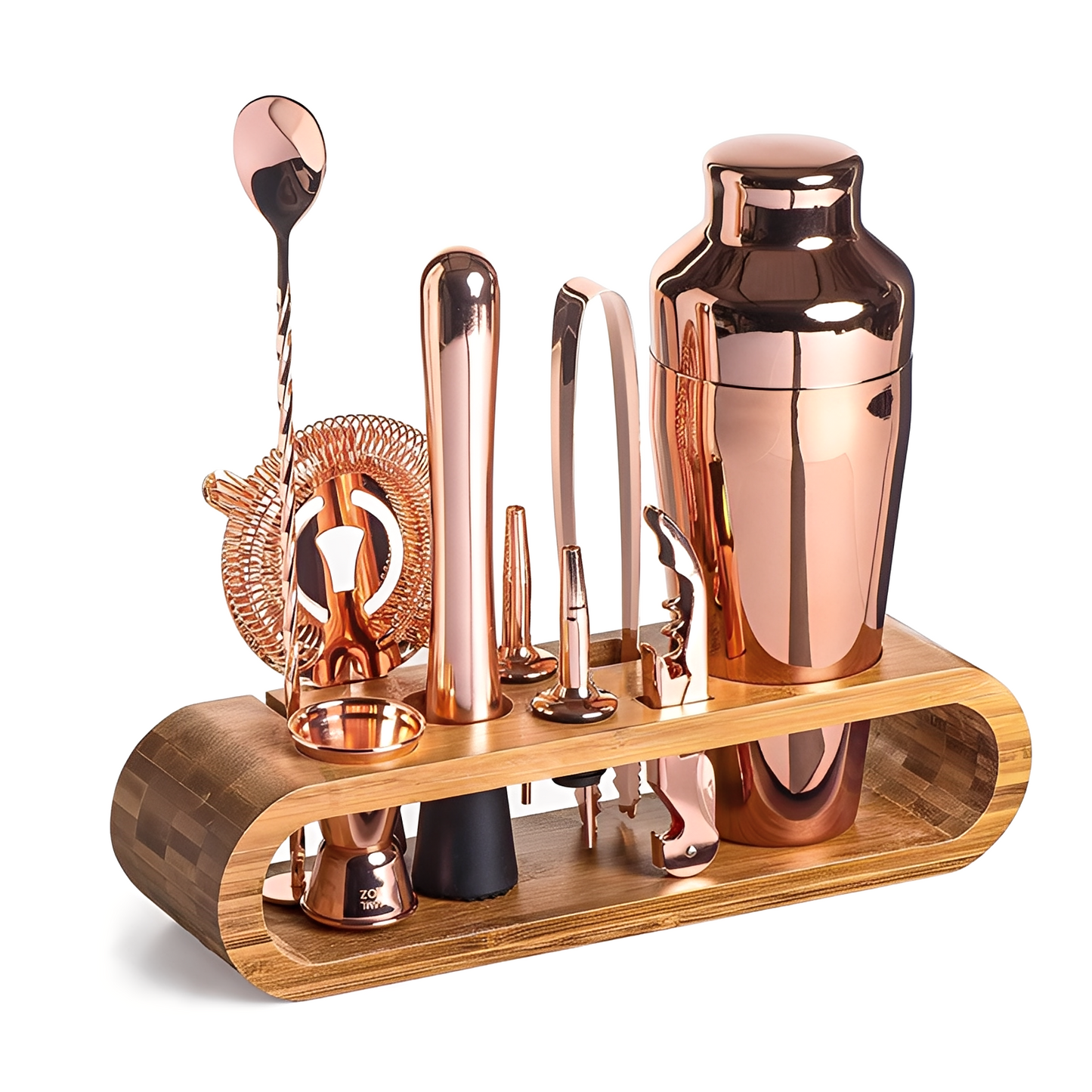 Luis – 10-teiliges Edelstahl Bar-Set