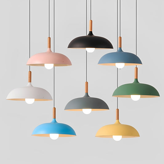 Emil – Macaron-Kronleuchte aus Aluminium