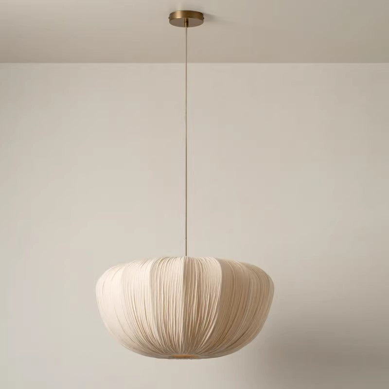 Kizia – Wabi-Sabi Stoff-Hängeleuchte