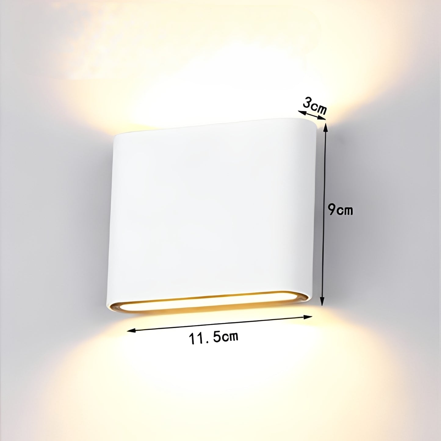 Avela – Schlichte LED Außen-Wandleuchte