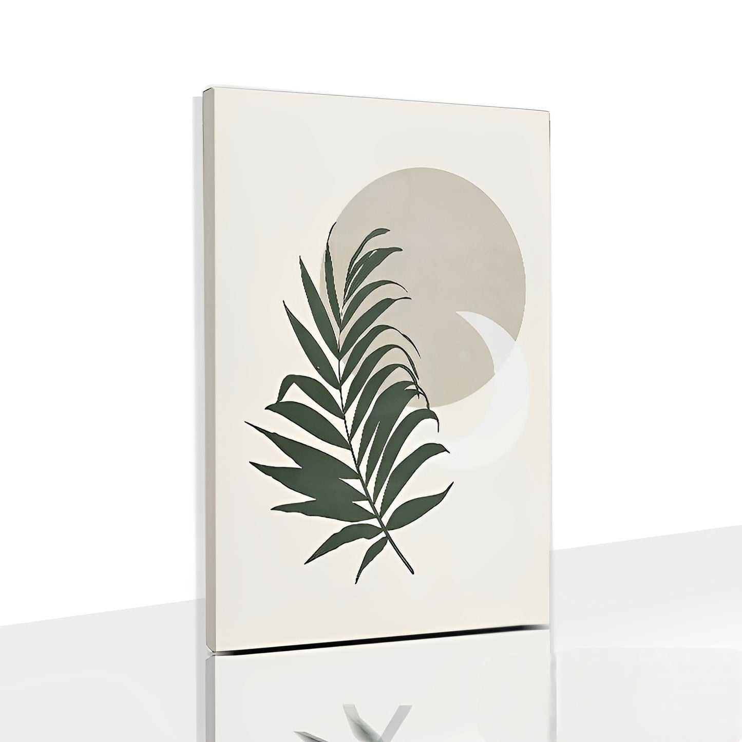 Verdura – Minimalistisches Naturposter in Grüntönen für moderne Wandgestaltung