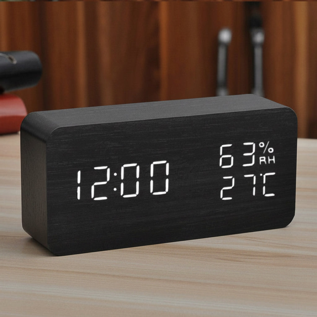 Ruru – Eleganter Holz-Wecker