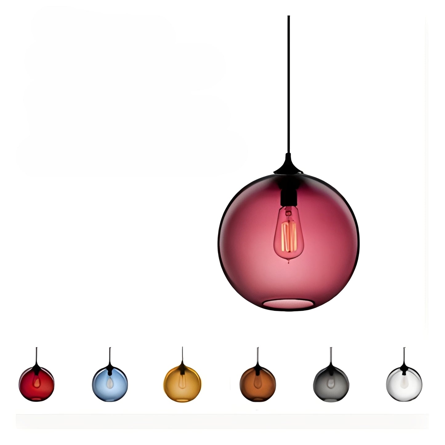 Lennart – Moderne Glas-Pendelleuchte