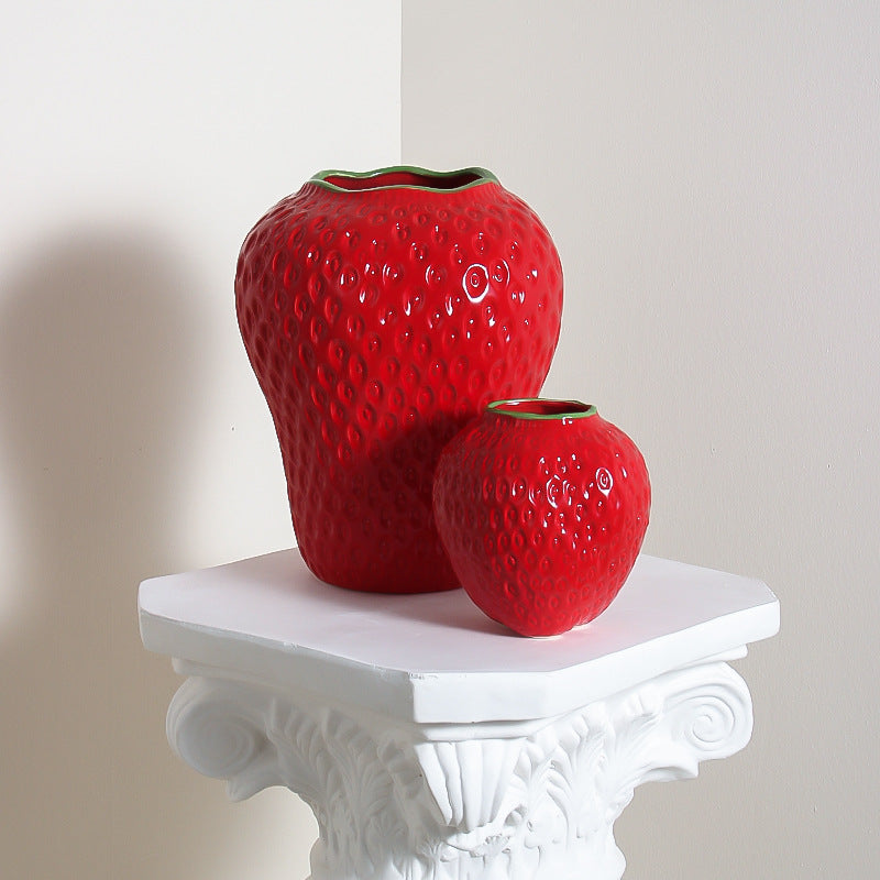 Hannah – Dekorative Erdbeer-Vase