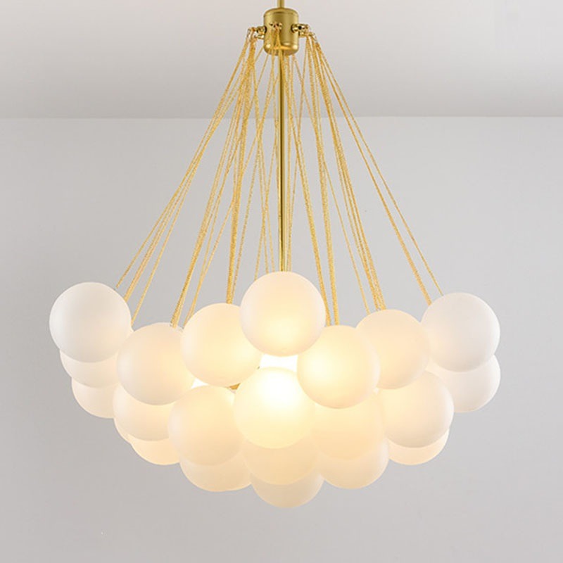Elly – Kreative Luxus-Glaskugel Pendelleuchte