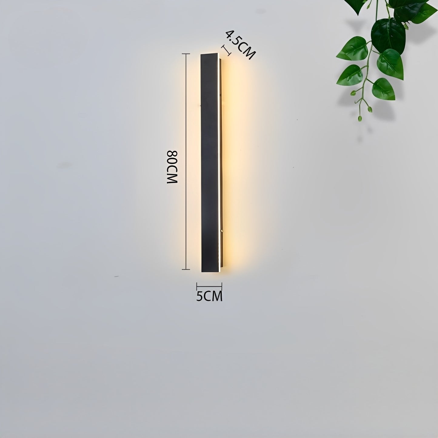 Stria – Minimalistische LED-Außenwandleuchte