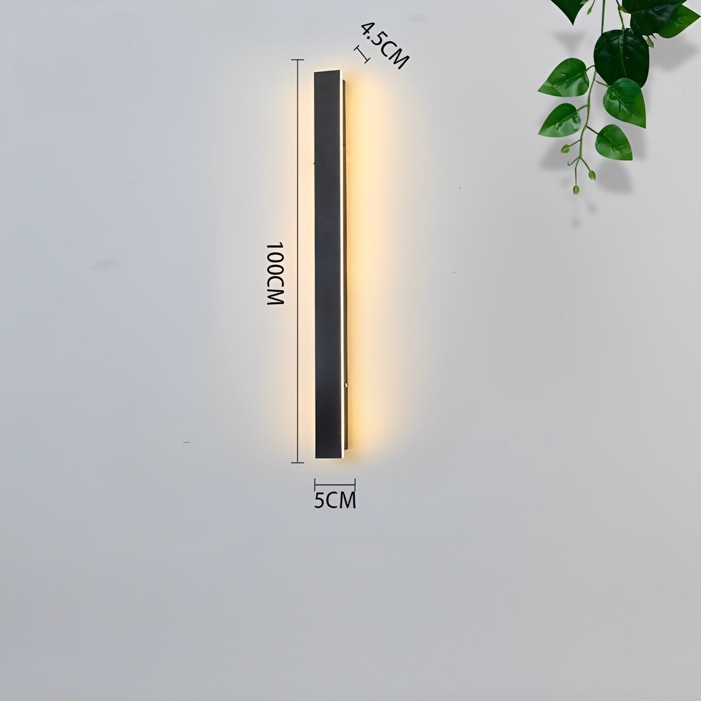 Stria – Minimalistische LED-Außenwandleuchte