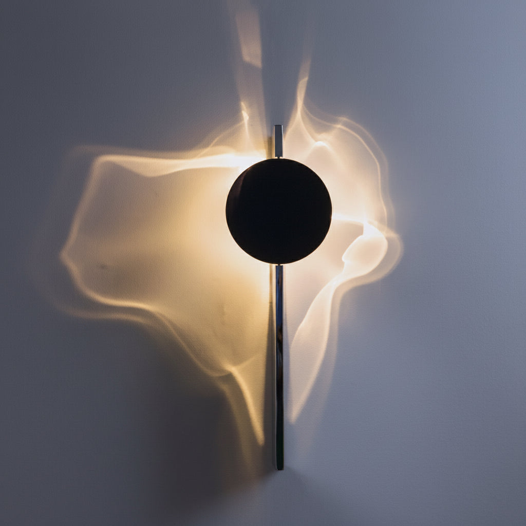 Miyoko – Moderne Gewellte Edelstahl-Wandlampe