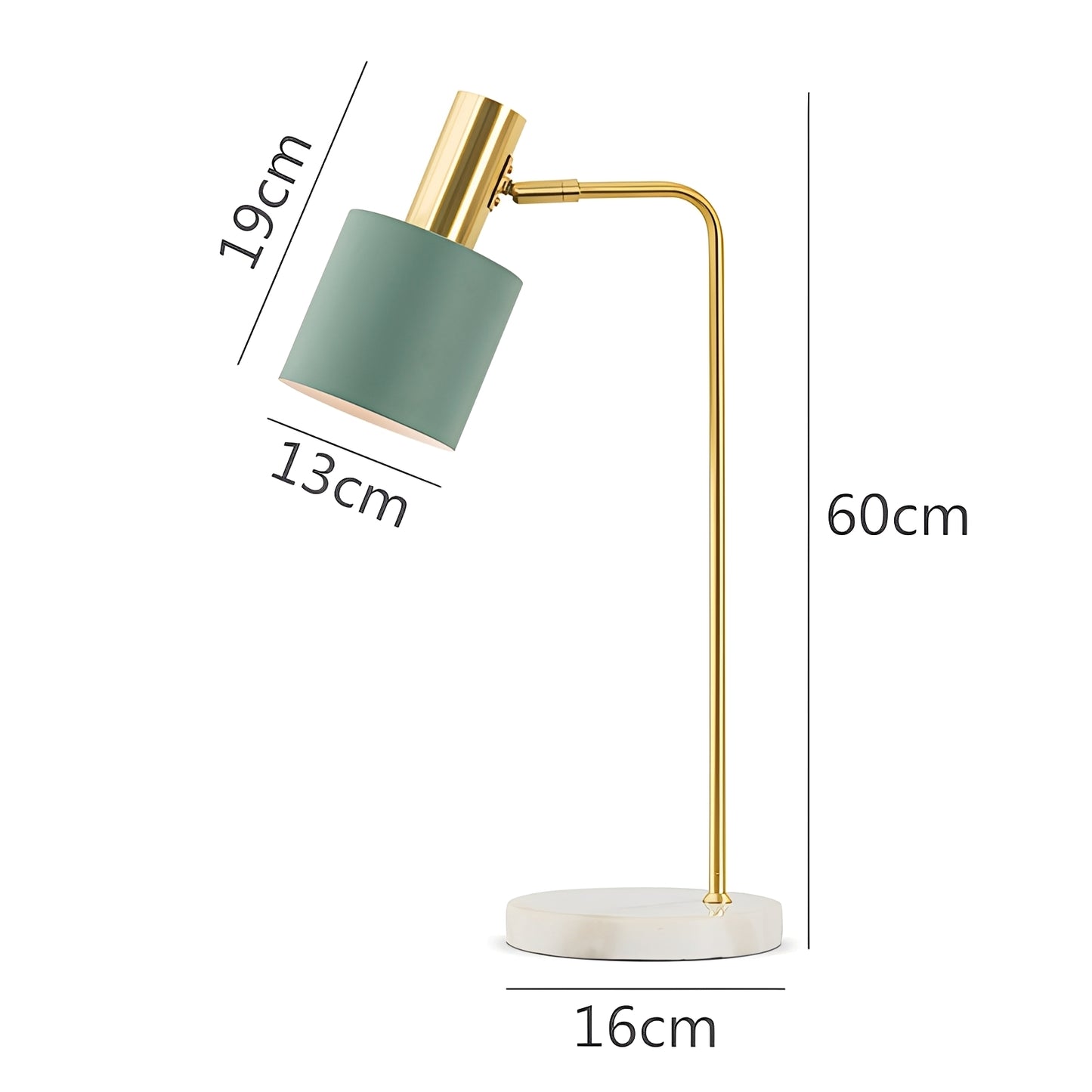Mira – Nordic Moderne Marmor-Tischleuchte