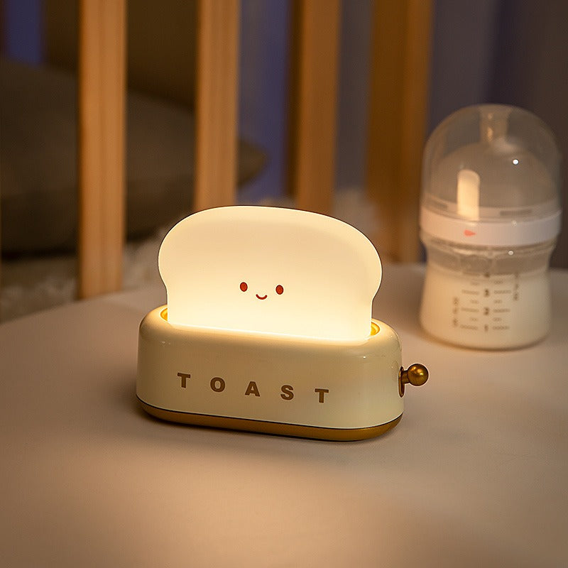 Tosta – Tragbare Tischlampe im Toaster-Design mit Akku & Dimmerfunktion