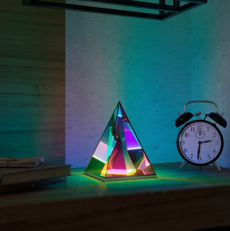 Arielle – 3D Regenbogen Acryl LED-Tischlampe