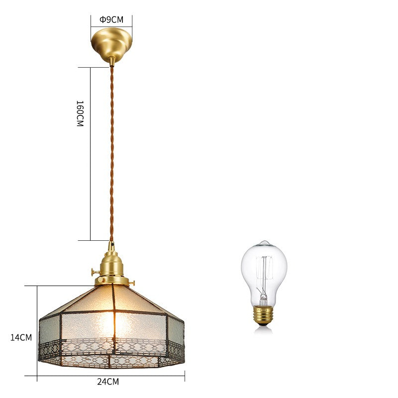 Tiffany – Handgefertigte Glas-Pendelleuchte