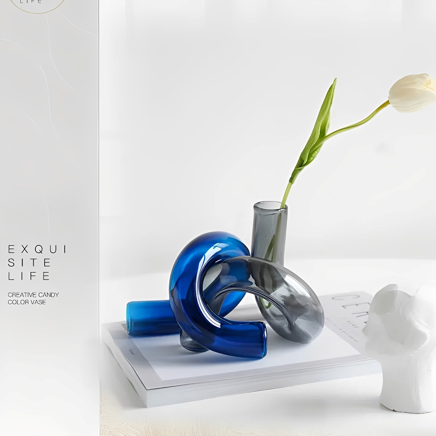 Alenya – Kreative Glasvase im modernen Design