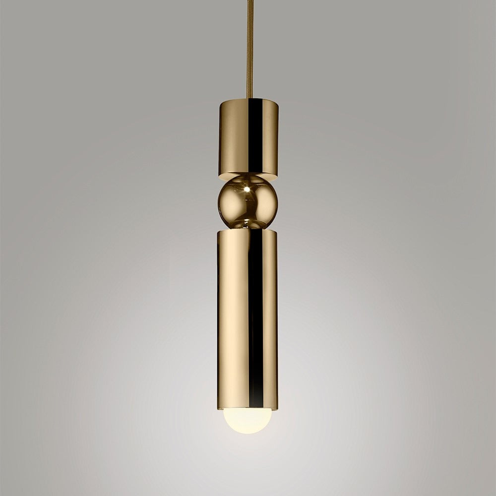 Aurea – Elegante Goldene LED-Hängelampe