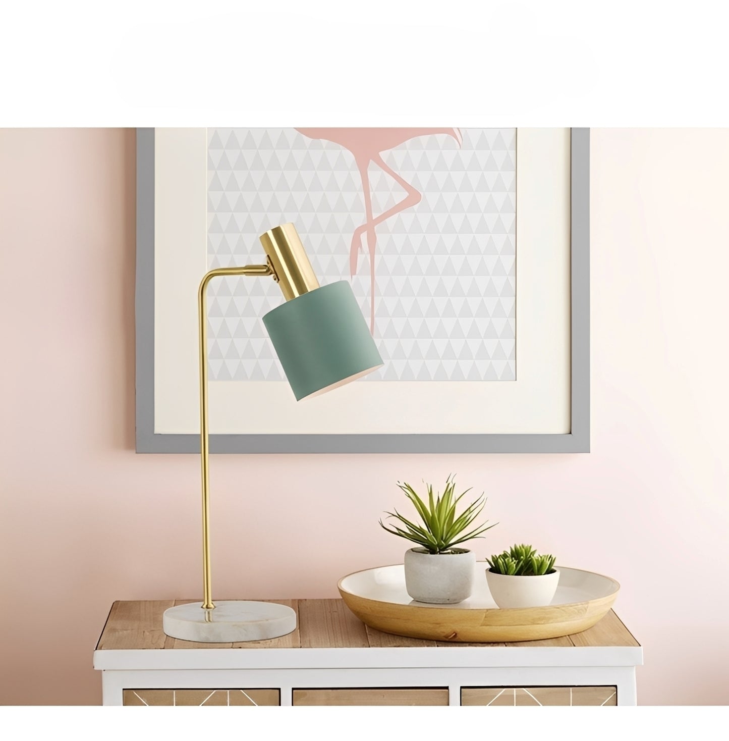 Mira – Nordic Moderne Marmor-Tischleuchte