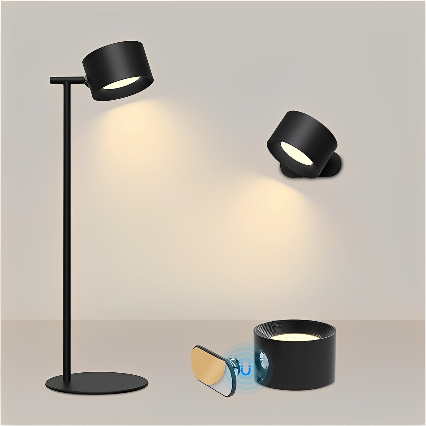 Magno – Magnetische Touch-Wandlampe