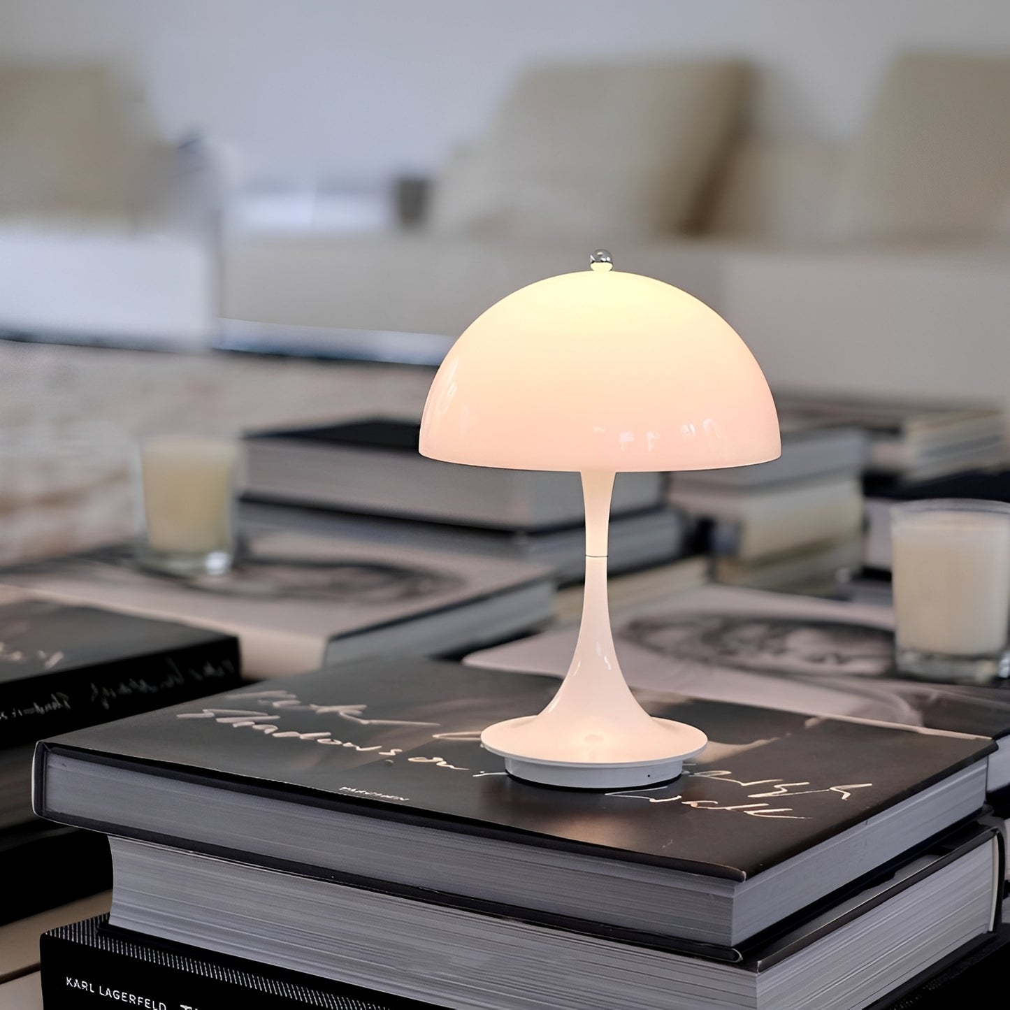 Felix – USB-geladene Pilz-Tischlampe