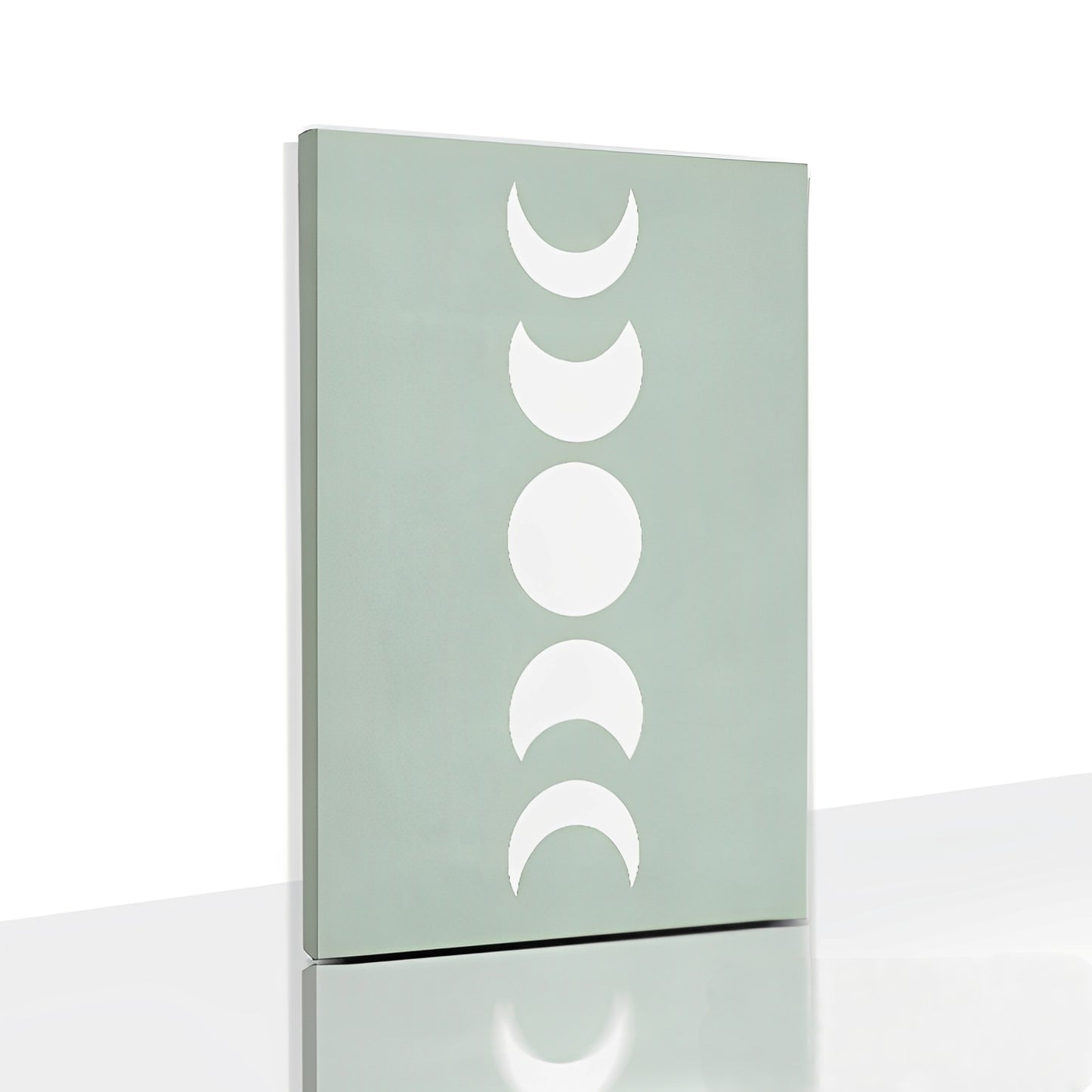 Verdura – Minimalistisches Naturposter in Grüntönen für moderne Wandgestaltung