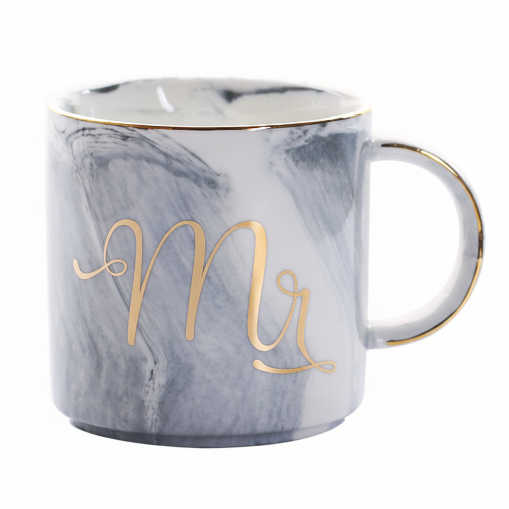 Maris – Nordische Marmorierte Keramiktasse