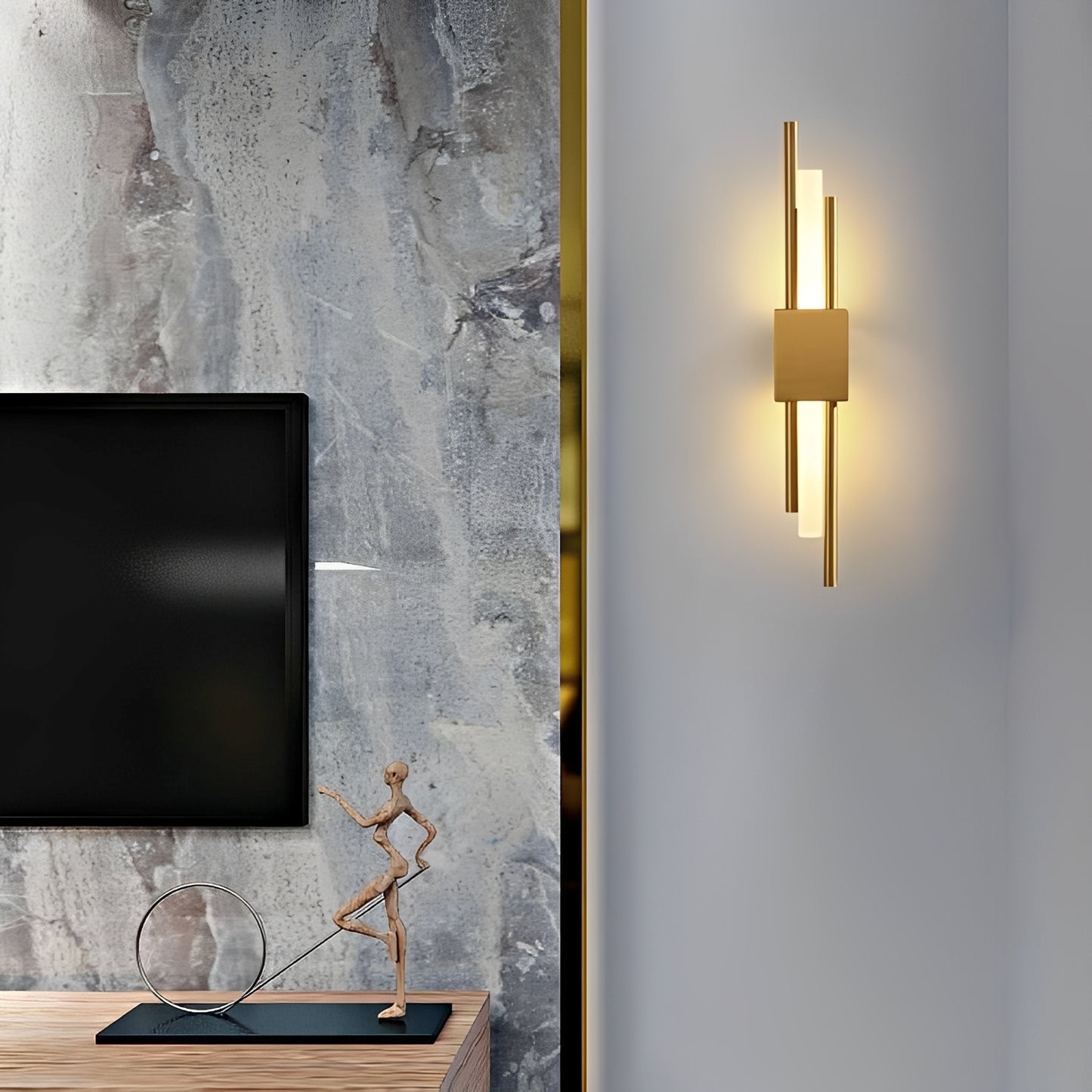 Auron – Moderne Wandlampe aus Kupfer