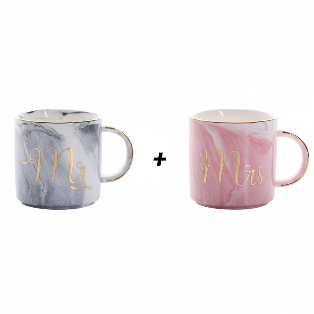 Maris – Nordische Marmorierte Keramiktasse