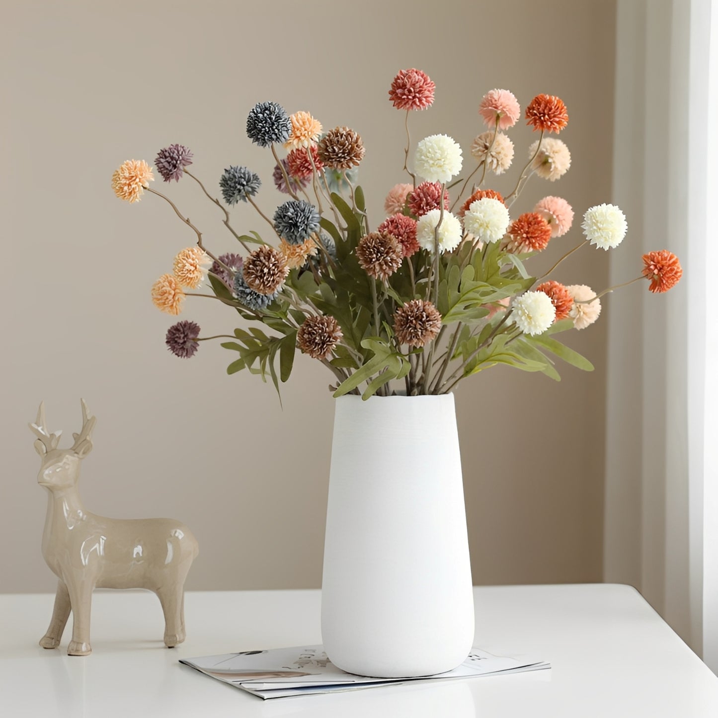 Gaile – Künstliche Herbst-Löwenzahnblumen